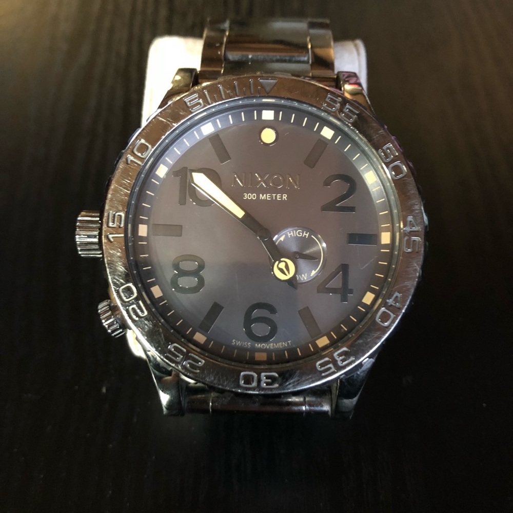 Nixon 51-30 Gunmetal Watch